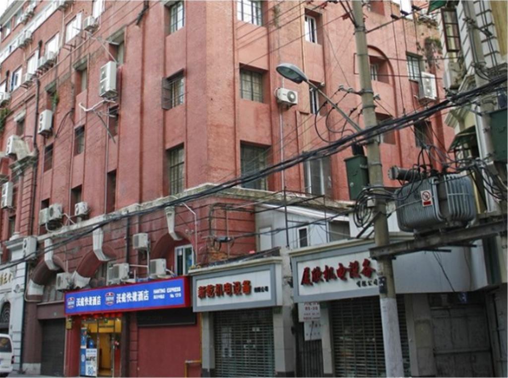 Hanting Express Shanghai Middle Sichuan Road Eksteriør billede