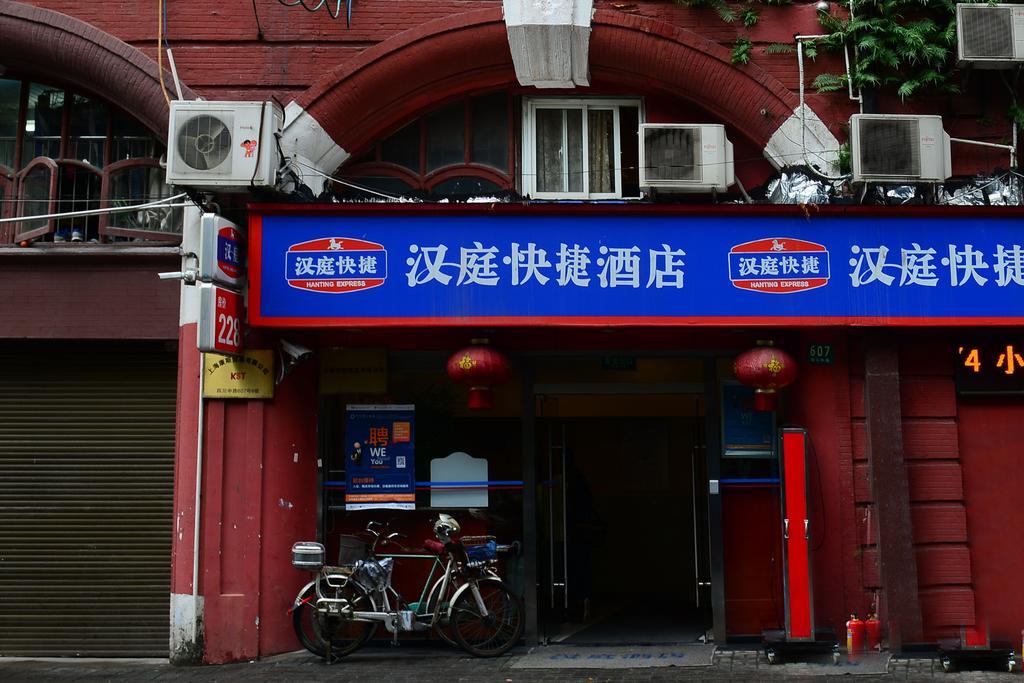 Hanting Express Shanghai Middle Sichuan Road Eksteriør billede